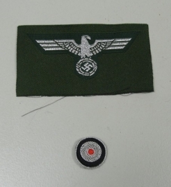 Officiers schuitje insigne set