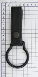 KMAR Koninklijke Marechaussee baton en staaflamp houder - 16,5 x 6,5 cm - origineel