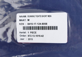 KL Defensie korte sportbroek Running tights short Men - merk Li-ning - maat Small - NIEUW IN VERPAKKING - origineel