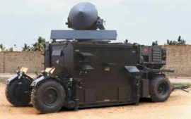 Klu Radar voertuig - Speld Signaal Flycatcher - 2,5 x 2,5 cm - origineel