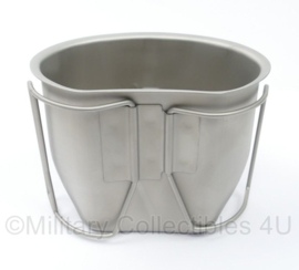 BCB CRUSADER RVS CANTEEN Cup Canteen Cup Jungle RVS veldfles beker - Brits model - nieuwste model - nieuw - origineel