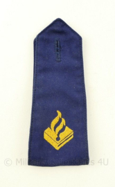 Nederlandse Politie enkele epaulet nieuw model - 13 x 6 cm - origineel