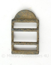 WO2 US army kleine gesp - bodemvondst - 4 x 2½ - origineel