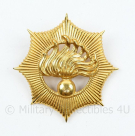 Korps Rijkspolitie te water pet insigne goudkleurig  - 6 x 5,5 cm - origineel