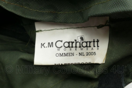 KM Koninklijke Marine Korps Mariniers  DPM wanten met waterproof cover - maker Carhartt - maat Medium/Large - licht gedragen - origineel