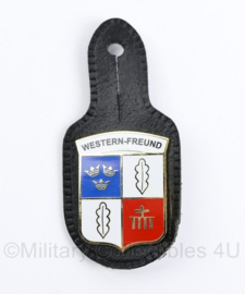 Bundeswehr borsthanger western-freund - 9 x 4 cm - origineel