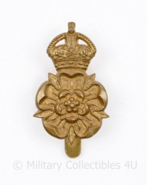 WW1 British cap badge Queens Own Yorkshire Dragoons Yeomanry - 5 x 2,5 cm - origineel
