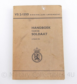 VS 2-1350 Koninklijke Landmacht Handboek voor de soldaat 1976 - gebruikt - 13,5 x 2 x 20 cm