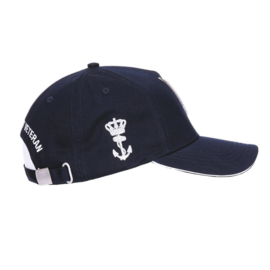 Baseball cap KM Koninklijke Marine Dutch Navy Veteran - blauw