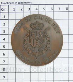 Spaanse Coin Casa de SM El Rey Guardia REAL in originele doosje - diameter 7 cm - origineel