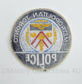 Canadese Politie embleem Canadian Metropolitan Toronto Police patch - diameter 9 cm - origineel