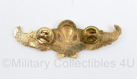 Commando wing goud - 7 x 2,5 cm - origineel