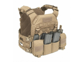 Recon Plate Carrier w Pathfinder Chest Rig - Coyote Tan - maat Large - Nieuw