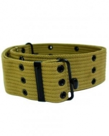 US Webbing koppel - pistol belt - khaki - voordelig!