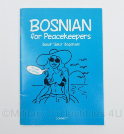 Bosnian for Peacekeepers handboekje - 15 x 0,5 x 21 cm - gbruikt - origineel