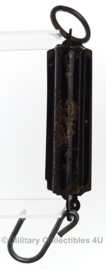 Antieke Rebüre pocket balance draagbare weegschaal - tot 25 kg - origineel