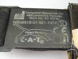 KL Landmacht en US Army CAT tourniquet zwart  - afmeting 17 x 4 cm - origineel