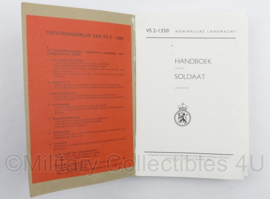 Koninklijke Landmacht VS 2-1350 Handboek voor de Soldaat - uitgave 1983 - origineel