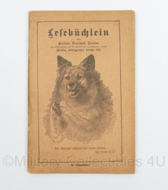 Duits Lesebuchlein des Berliner Tierschutzvereins begin 1929 - origineel