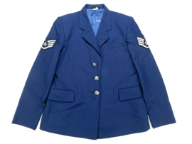USAF US Air Force Dames uniform jasje Coat Woman's Air Force Blue - size 10ML = maat 38  - Staff Sergeant - origineel
