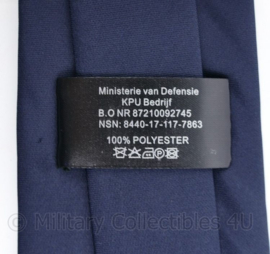 Klu Luchtmacht huidig model DT stropdas KPU stropdas donkerblauw MESS - nieuw in verpakking