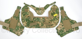 Defensie Cover Arm set, Keel en Schouder set VOSS NFP Multitone complete SET met Soft ballistische inhoud - nieuw - origineel
