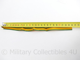 Nederlands medaille lint geel met groene strepen - 23 cm - origineel
