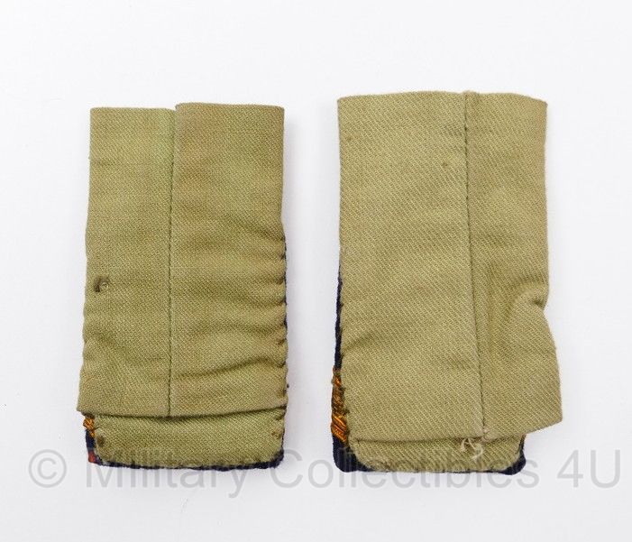 MVO Epauletten rang Sergeant - 8,5 x 4,5 cm - origineel