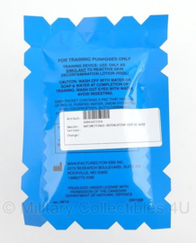 KL Koninklijke Landmacht gasmasker ontsmettingsgel training reactive skin decontamination Training lotion (training use) - Origineel