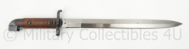 Zweedse M1914 bajonet met koppel houder en schede set - 46 cm lang - origineel