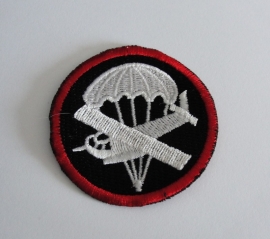 Overseas cap Garrison cap  insigne (zwart) - manschappen