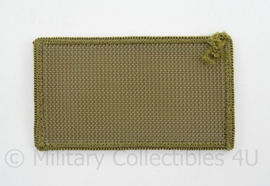 US Army uniform flag reversed od green - afmeting 8 x 5 cm - origineel