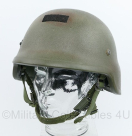 Composiet camo Helm met custom liner voor gebruik met headset - origineel