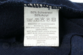 Politie colsjaal donkerblauw - 50% scheerwol 50% acryl - origineel