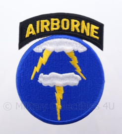 US 21st Airborne Ghost Division embleem - afmeting 6 x 9 cm - replica WO2