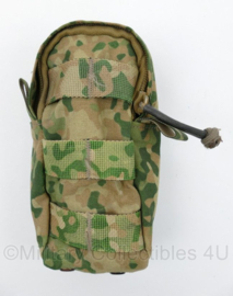 Defensie NFP camo Opbouwtas Klein Cargopanel Cargo Panel Voss - 9 x 4 x 17 cm - gebruikt - origineel