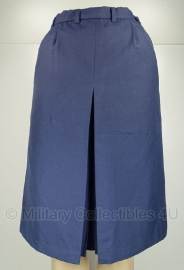 Dames rok met split - blauw - origineel