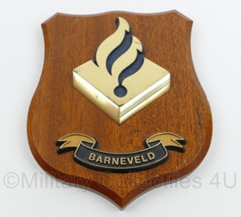 Nederlandse Politie Barneveld wandbord - 17,5 x 14,5 x 1,5 cm - origineel