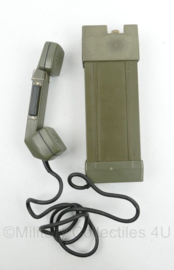 KL Veld telefoontoestel TA 5416 met draagtas TP-6N Field phone Ericcson TA4881 TA30028 TA30082 - werkend - origineel