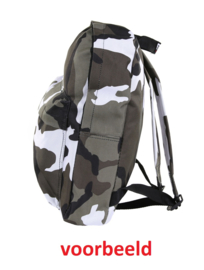 Kinder rugzak Nederlandse leger camo rugzak - 30 x 12 x 35 cm - nieuw gemaakt