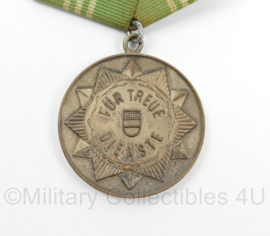 DDR NVA Polizei Orden für treue Dienste medaille im Silber - origineel