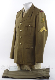 KL Koninklijke Landmacht uniform jas met broek - "prins Maurits" - maat Medium - Belgische makelij - origineel