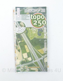 Topo 250 Wegenkaart 1 : 250.000 - 26,5 x 13,5 cm - origineel