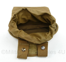 Tac Shield Mag Retentie Dump Pouch MOLLE, Coyote Brown  Dump pouch - gebruikt - 22 x 7 x 28 cm - origineel