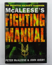 Boek Mc Aleese's Fighting Manual - afmeting 25,5 x 18 cm - origineel