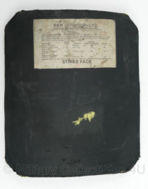 1 Defensie Strike Face RBR A2 HardBallistische plaat - 27 x 2 x 30 cm - gebruikt -origineel
