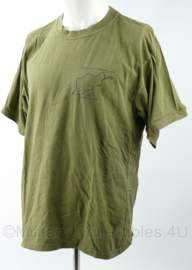 Defensie 11 A Koningscompagnie Afghanistan BG7 Deh Rahwood 2008 shirt - maat Extra Large - gedragen - origineel