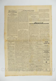 WO2 Duitse krant 8 Uhr Blatt 24 juli 1944 - 47 x 32 cm - origineel