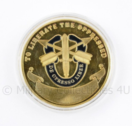 US Army Special Forces Airborne To Liberate The Oppressed Coin - 40 mm diameter