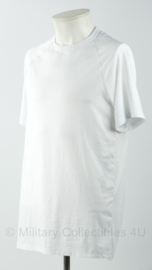 Wit t Shirt hemd korte mouw vochtregulerend unisex - huidig model - NIEUW - maat Small - oriigneel